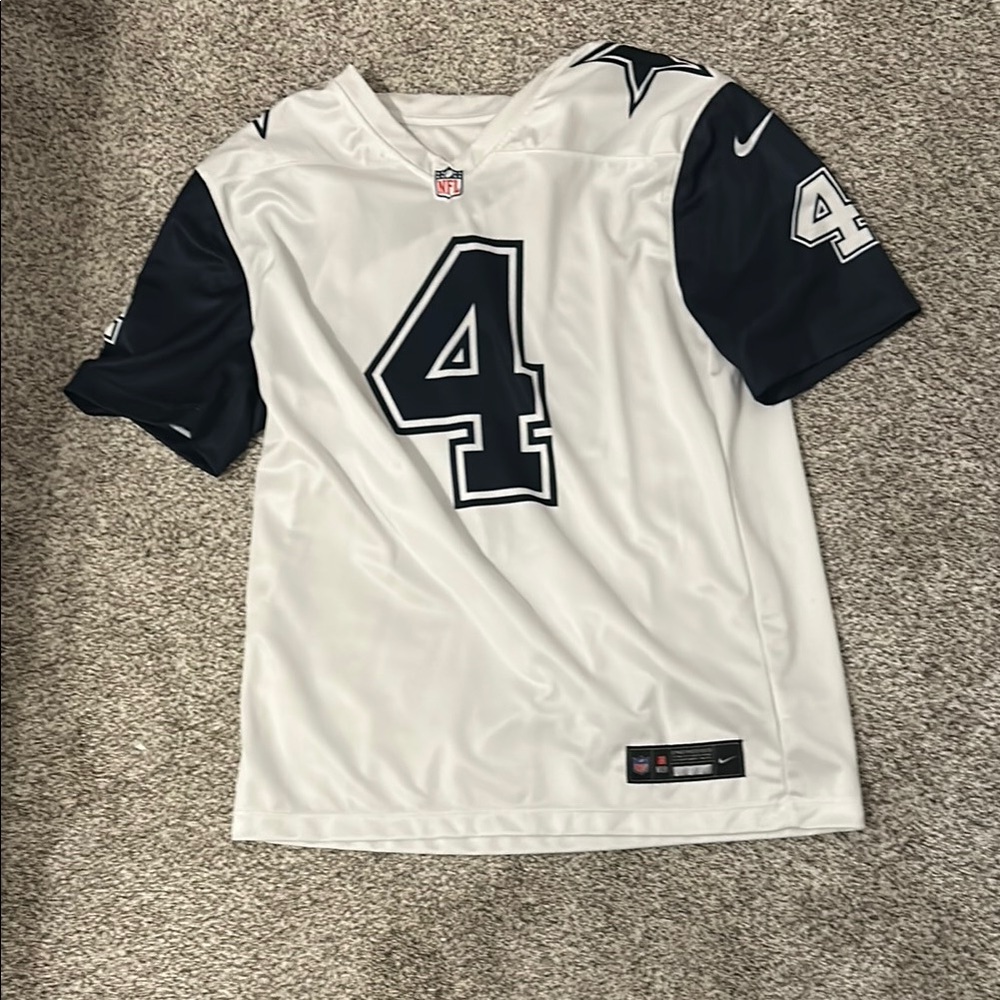 White color rush Dallas cowboys jersey